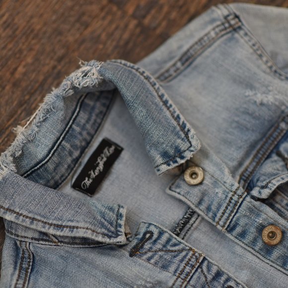 Distressed Jean Jacket - Picture 4 of 4